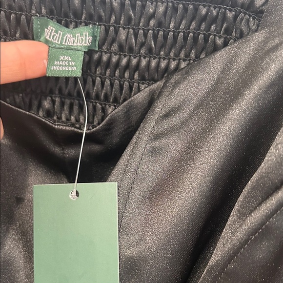 Wild Fable Black Satin Mini Fit & Fare Magic Moves Dress plus size xxl new - Picture 5 of 7